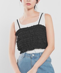 Honeys | シャーリングビスチェ(キャミソール)