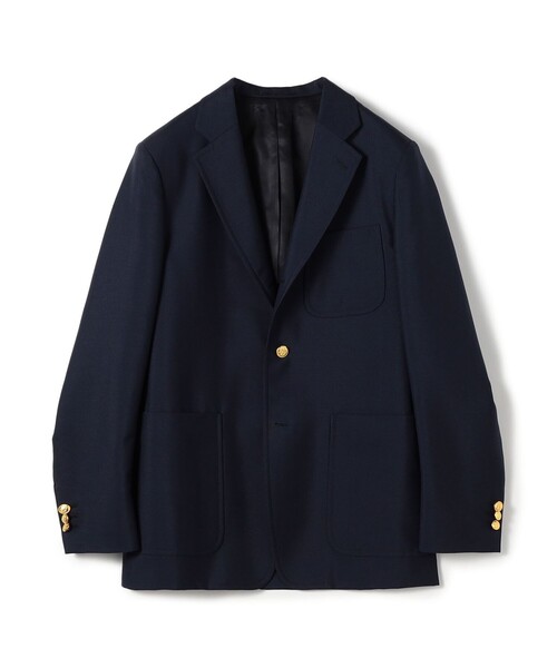 トゥモローランド ネイビー無地スーツ　46 HORIZON TWILL トゥモローランド ネイビー無地スーツ 46 HORIZON TWILL