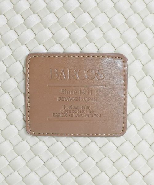 BARCOS（バルコス）の「【BARCOS/バルコス】バイカラーメッシュ1本手トートバッグ（トートバッグ・レディース・ベージュ/ブラック・ONE SIZE）」の12枚目の写真