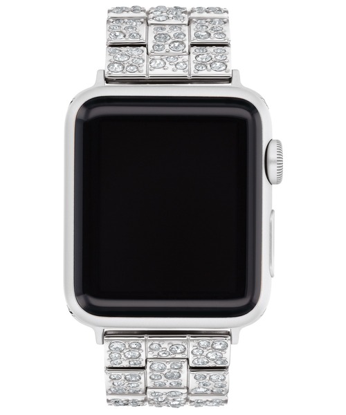 COACH(コーチ)の「【COACH】 コーチ APPLE WATCHストラップ(デジタル腕時計・レディース・シルバー/ピンク/ブラウン/シルバー×ゴールド・FREE)」の4枚目の写真