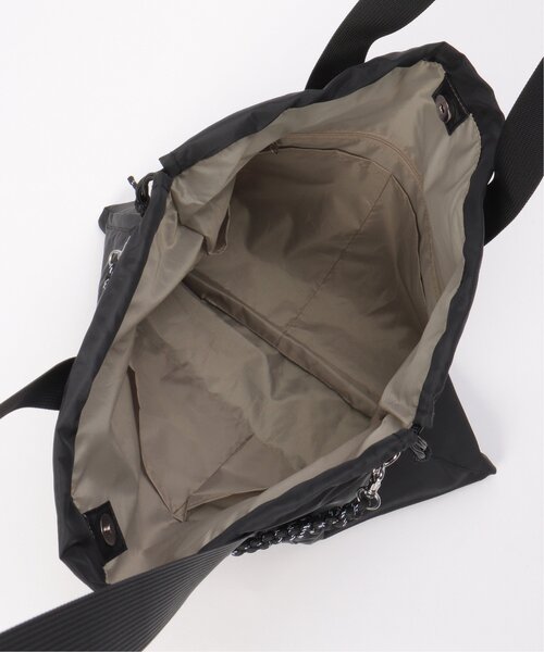 VENCEEXCHANGE（ヴァンスエクスチェンジ）の「コード編み巾着ポケットトートバッグ（トートバッグ・レディース・ライトグリーン/ベージュ/ダークオリーブ/ブラック・FREE）」の19枚目の写真