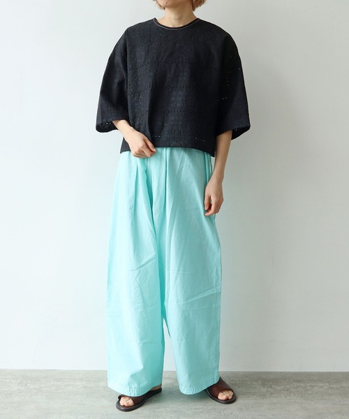 yuni（ユニ ）の「eyelet embroidely haori ブラウス（シャツ/ブラウス
