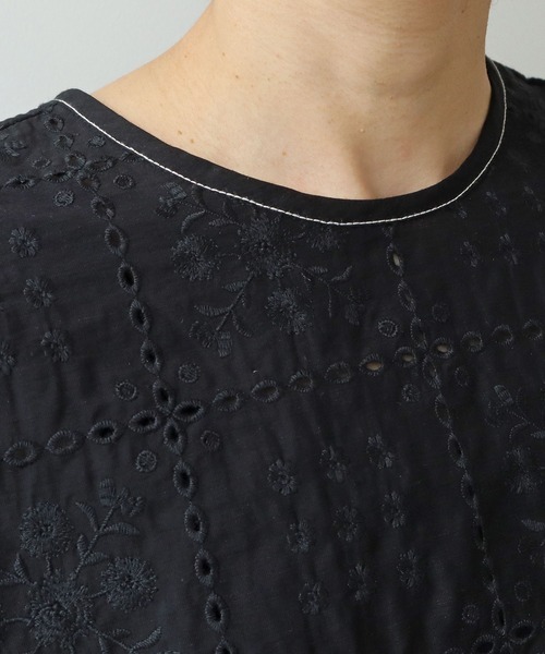 yuni（ユニ ）の「eyelet embroidely haori ブラウス（シャツ/ブラウス