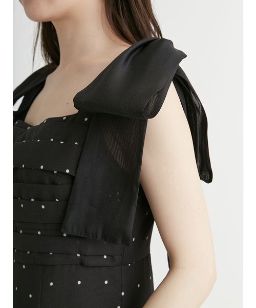 セール】【CELFORD×MIKA】ショルダーリボン2wayワンピース（ワンピース