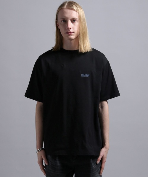 BLAYMORE（ブレイモア）の「【BLAYMORE】Nostalgia Back Graphic T / 花 コレクションTシャツ バックプリント（Tシャツ/カットソー・メンズ・ブラック/ホワイト・S/M）」の5枚目の写真