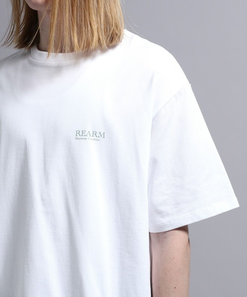 BLAYMORE（ブレイモア）の「【BLAYMORE】Nostalgia Back Graphic T / 花 コレクションTシャツ バックプリント（Tシャツ/カットソー・メンズ・ブラック/ホワイト・S/M）」の12枚目の写真