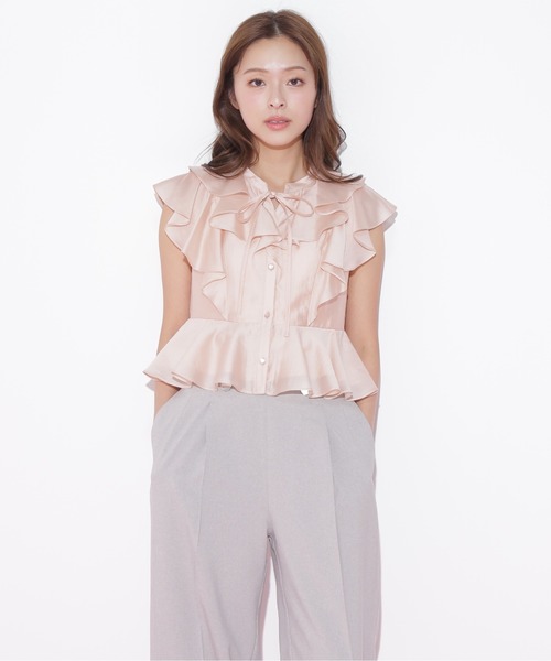 JILL by JILL STUART(ジルバイジルスチュアート)の「◇ワイドパンツ(その他パンツ・レディース・グレー/ネイビー/グリーン・SMALL/MEDIUM)」の21枚目の写真