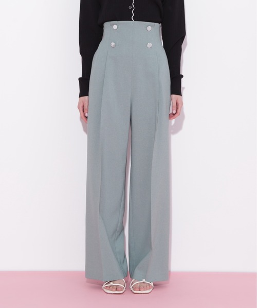 JILL by JILL STUART(ジルバイジルスチュアート)の「◇ワイドパンツ(その他パンツ・レディース・グレー/ネイビー/グリーン・SMALL/MEDIUM)」の15枚目の写真