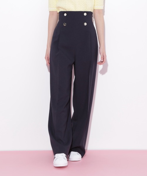 JILL by JILL STUART(ジルバイジルスチュアート)の「◇ワイドパンツ(その他パンツ・レディース・グレー/ネイビー/グリーン・SMALL/MEDIUM)」の9枚目の写真
