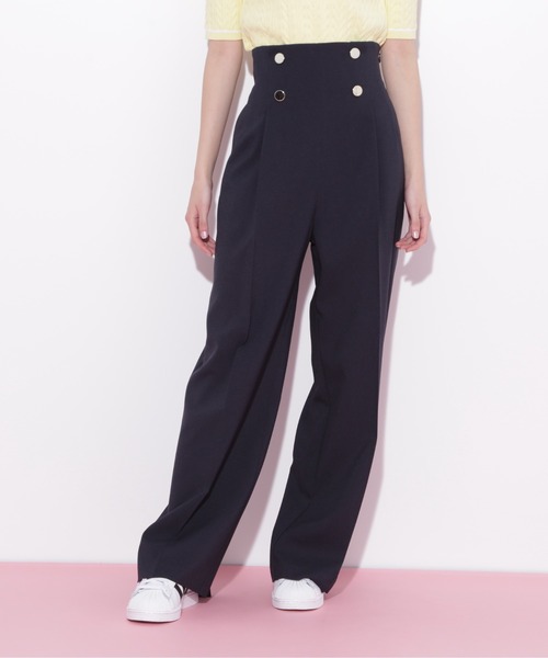 JILL by JILL STUART(ジルバイジルスチュアート)の「◇ワイドパンツ(その他パンツ・レディース・グレー/ネイビー/グリーン・SMALL/MEDIUM)」の10枚目の写真
