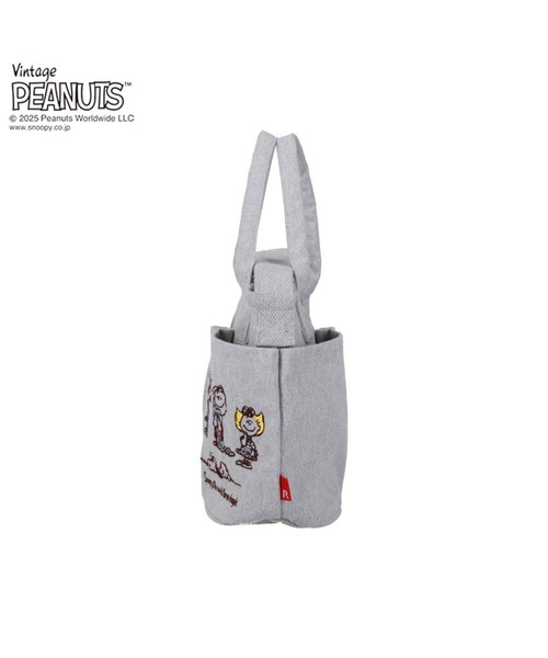 Vintage PEANUTS(ビンテージピーナッツ)の「ルートート / IP.ベビールー.ポケッツ.ピーナッツ-0C(ショルダーバッグ・レディース・ライトグレー/ダークグレー/ベージュ/アイボリー・FREE)」の16枚目の写真