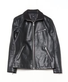 リックオウエンス ライダース リックオウエンス 23SS DRACUBIKER RU01C4767LNV ダブルライダース