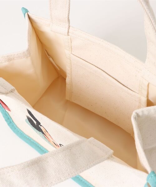 Disney（ディズニー）の「【 Disney 】 American Paradise ミニバッグ 25S4（エコバッグ/サブバッグ・レディース・ブルー/レッド・FREE）」の5枚目の写真