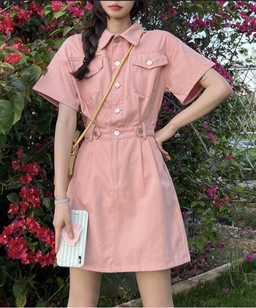 韓国 ファッション レディース ワンピース 夏 春 韓国