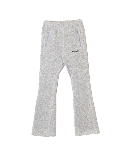 HOLIDAY（ホリデイ）の「THERMAL PRO FLEECE FLARE PANTS サーマルプロフリースフレアパンツ（その他パンツ・レディース・ヘザーグレー/ブラック・ONE SIZE）」の2枚目の写真