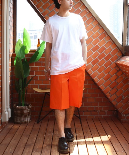 Dickies（ディッキーズ）の「Dickies 13インチポケットワークショーツ（チノパンツ・メンズ・ブラック/ホワイト/カーキ/モスグリーン/グリーン/ピンク/レッド/ブラウン/ブルー/オレンジ/イエロー/ネイビー/パープル/ベージュ/チャコールグレー・28inch/36inch/34inch/30inch/32inch）」の18枚目の写真