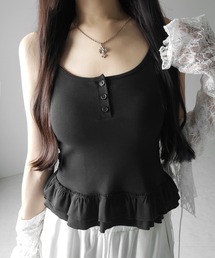 CROPPED EYELET DENIM ジャケット（デニムジャケット）｜LAGUA GEM
