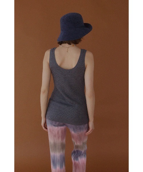 ALEXIA STAM（アリシアスタン）の「Knit Tank Top /ニットタンクトップ（タンクトップ・レディース・ベージュ/ネイビー/ブラック・S/M）」の16枚目の写真