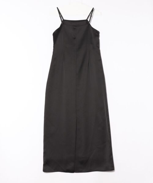 DONOBAN（ドノバン）の「【ANDRESD】satin minimal dress［サテンミニマルドレス］（ドレス・レディース・ブラック/ライトブルー/ピンク/ミント・S/M/L）」の5枚目の写真
