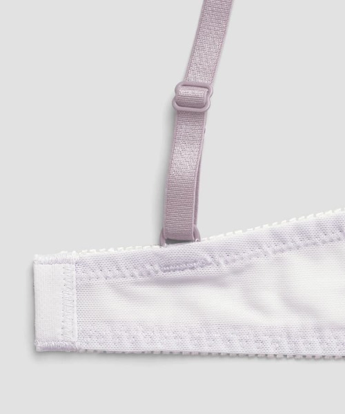 northerly(ノーザリー)の「【WEB限定】【編み上げ風】【プチプラブラセット】フラワー刺繍ダブルクロスブラジャー&ショーツセット(ブラ&ショーツ・レディース・ラベンダー/アイボリー/ピンク・E70/D70/C70/E65/D65/C65/B65/E75/D75/C75/B75/F70/B70/F65/F75)」の14枚目の写真