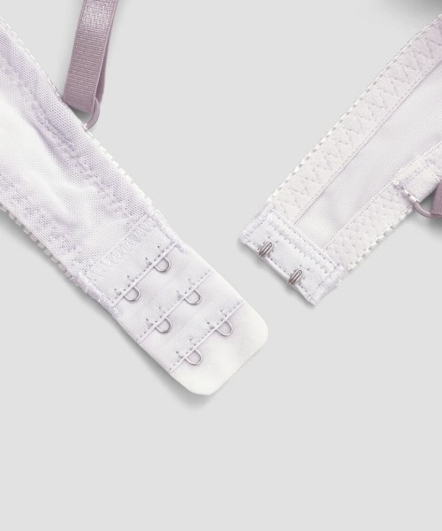 northerly(ノーザリー)の「【WEB限定】【編み上げ風】【プチプラブラセット】フラワー刺繍ダブルクロスブラジャー&ショーツセット(ブラ&ショーツ・レディース・ラベンダー/アイボリー/ピンク・E70/D70/C70/E65/D65/C65/B65/E75/D75/C75/B75/F70/B70/F65/F75)」の15枚目の写真