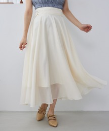 mysty woman | ダブルベルトフレアスカート　573063(スカート)