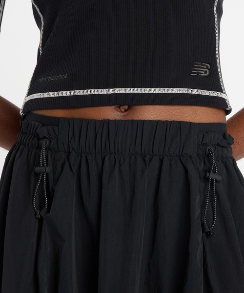 tsuki13　NB GREY ブラック スカート Mサイズ セール】NB Grey サーキュラースカート（スカート）｜New Balance