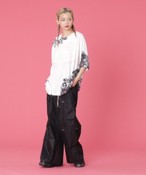 【DankeSchon】TIEDYE S/S TEE - E アザー 要在庫確認 男女兼用 セール】DankeSchon/ダンケシェーン/TIEDYE SST VEHEMENT（T