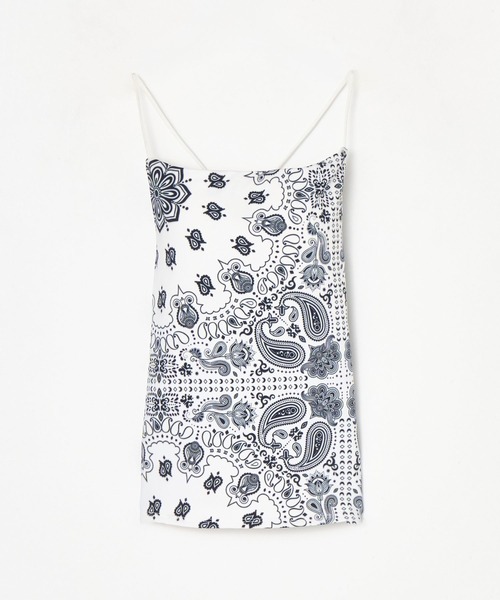 BEEDEN(ビーデン)の「BACK OPEN THIN STRAP CAMI(キャミソール・レディース・ブラック/ブラック系その他/ホワイト系その他・FREE)」の8枚目の写真