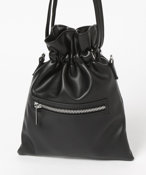 HARE(ハレ)の「ZIPキンチャクBAG(HARE)(ショルダーバッグ・メンズ・ブラック・FREE)」の18枚目の写真