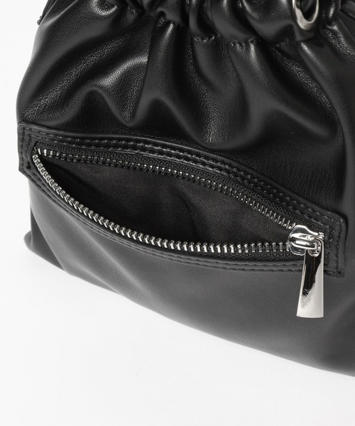 HARE(ハレ)の「ZIPキンチャクBAG(HARE)(ショルダーバッグ・メンズ・ブラック・FREE)」の20枚目の写真