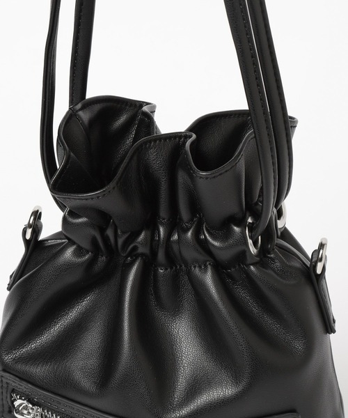 HARE(ハレ)の「ZIPキンチャクBAG(HARE)(ショルダーバッグ・メンズ・ブラック・FREE)」の21枚目の写真