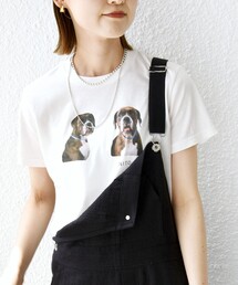 【SHIPS別注】ACASAM: フォト TEE