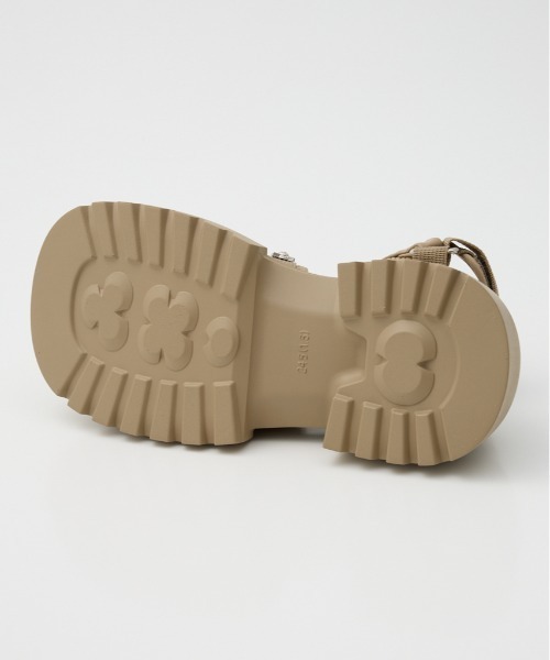 RODEO CROWNS WIDE BOWL(ロデオクラウンズワイドボウル)の「スタッズサンダル(サンダル・レディース・ブラック/ベージュ・LARGE/MEDIUM)」の18枚目の写真