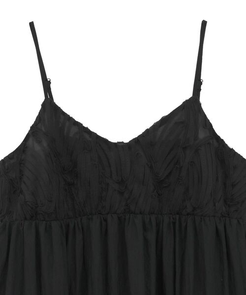 Green　Parks（グリーンパークス）の「テープ刺繍ビスチェ（ベスト・レディース・アイボリー/ブラック・FREE）」の18枚目の写真