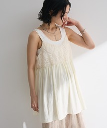 Green　Parks | テープ刺繍ビスチェ(ベスト)