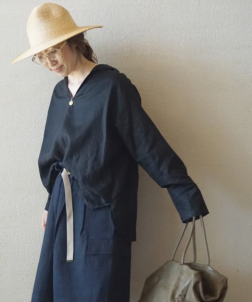 ジャーナルスタンダード　ラックス　SoSUE ソスー　リネン　シャツ　ブラウス SoSUE 】 ANTONIA LACE（シャツ／ブラウス）｜journal standard