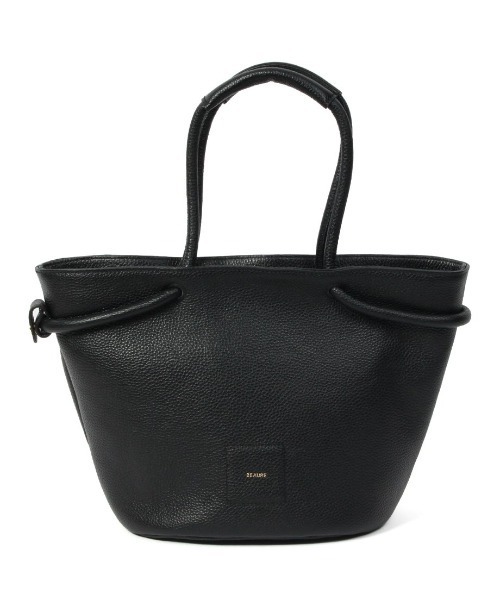 Beau're(ヴュレ)の「【BEAURE/ビュレ】Rope Handle RoundトートBag(トートバッグ・レディース・ベージュ/グレー/シルバー/ブラック・FREE)」の5枚目の写真