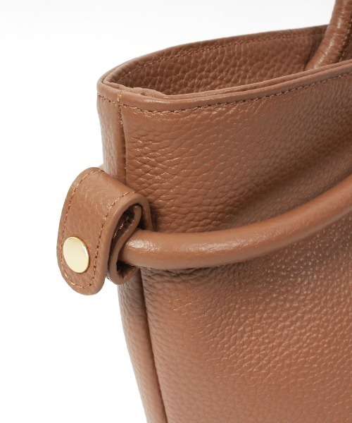 Beau're(ヴュレ)の「【BEAURE/ビュレ】Rope Handle RoundトートBag(トートバッグ・レディース・ベージュ/グレー/シルバー/ブラック・FREE)」の16枚目の写真