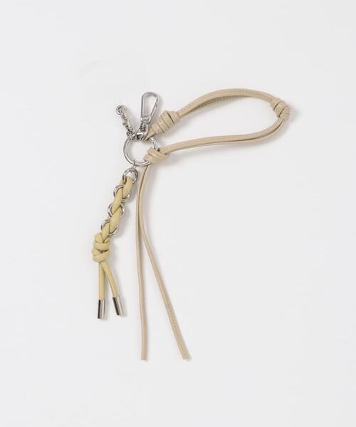 RODE SKO（ロデスコ）の「『別注』BEAURE×RODESKO　レザーチャーム（キーホルダー・レディース・ベージュ/ブラック/キャメル・ONE）」の9枚目の写真