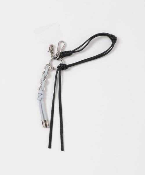 RODE SKO（ロデスコ）の「『別注』BEAURE×RODESKO　レザーチャーム（キーホルダー・レディース・ベージュ/ブラック/キャメル・ONE）」の5枚目の写真