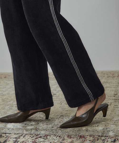 SALON adam et rope'（サロン アダム エ ロペ）の「パンツ-CreamyCotton /クリーミーコットン-（その他パンツ・レディース・ブラック/オフホワイト/ブラウン・FREE）」の13枚目の写真