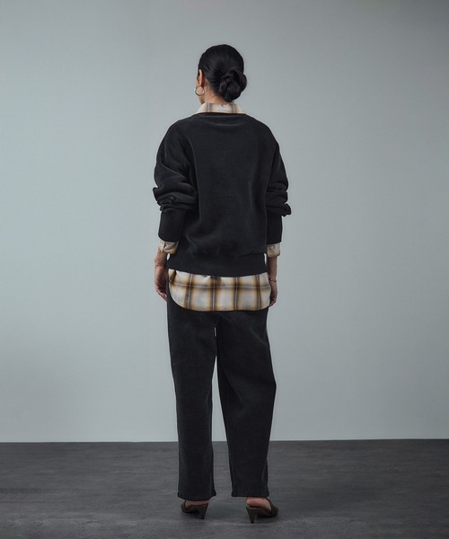 SALON adam et rope'（サロン アダム エ ロペ）の「パンツ-CreamyCotton /クリーミーコットン-（その他パンツ・レディース・ブラック/オフホワイト/ブラウン・FREE）」の14枚目の写真