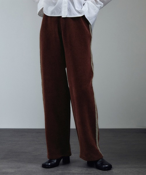 SALON adam et rope'（サロン アダム エ ロペ）の「パンツ-CreamyCotton /クリーミーコットン-（その他パンツ・レディース・ブラック/オフホワイト/ブラウン・FREE）」の19枚目の写真