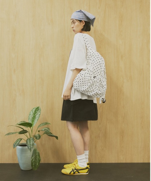 MERLOT（メルロー）の「【大容量】【A4サイズ、14inch以下のノートPC収納可能】デイリードットバッグパック（バックパック/リュック・レディース・ブラック/ホワイト・FREE）」の13枚目の写真