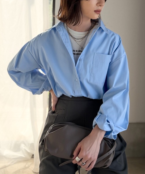 セール】《JaVa ジャバコラボ》こなれ感を引き寄せる。胸ポケットつき