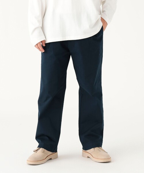 B:MING by BEAMS(ビーミングバイビームス)の「微起毛 1プリーツ チノ パンツ(その他パンツ・メンズ・ベージュ/ブラック/ネイビー・MEDIUM/SMALL/X-LARGE/LARGE)」の3枚目の写真
