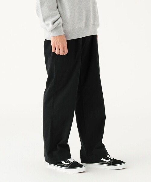B:MING by BEAMS(ビーミングバイビームス)の「微起毛 1プリーツ チノ パンツ(その他パンツ・メンズ・ベージュ/ブラック/ネイビー・MEDIUM/SMALL/X-LARGE/LARGE)」の1枚目の写真