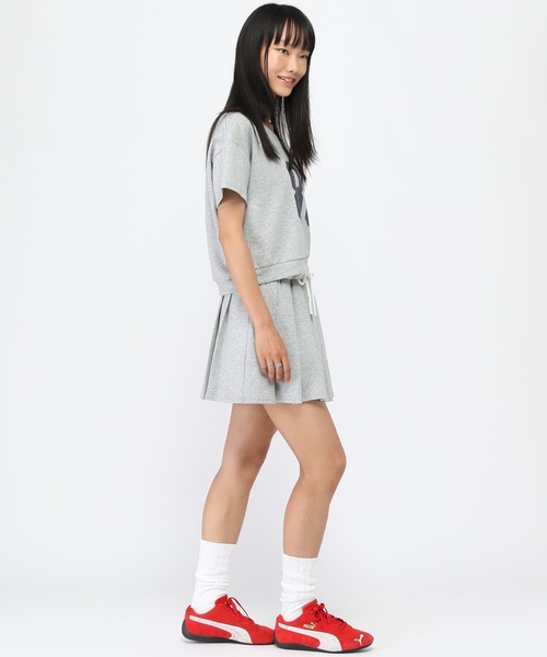 3.3 Field Trip （3.3フィールドトリップ）の「3.3 Field Trip／オフショルセットアップ（ワンピース・レディース・グレー/ネイビー・FREE）」の20枚目の写真