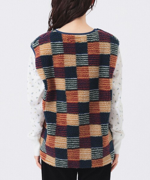 BEAMS BOY ジャガード ボア プルオーバー 新品 BEAMS BOY（ビームス ボーイ）ジャガード ボア プルオーバー